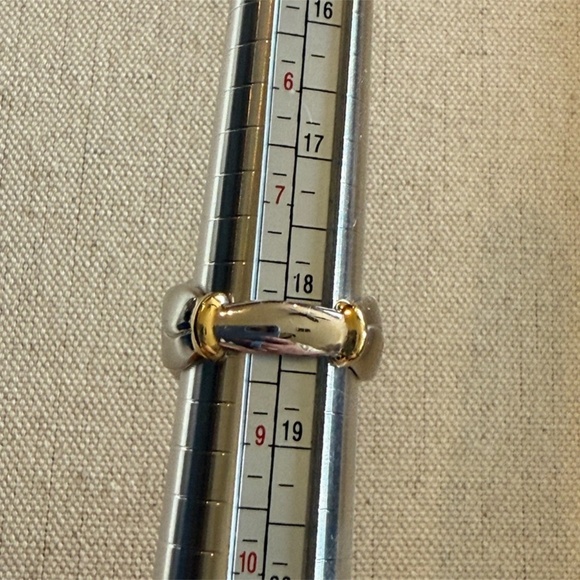 Michael Valitutti Vintage 925 Sterling Silver Rutilated Quartz Statement Ring 8 - Picture 5 of 7